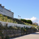 Margate, a crescent building overlooking the sea which has seen better days, but is tantalising for its suggestion of past confidence